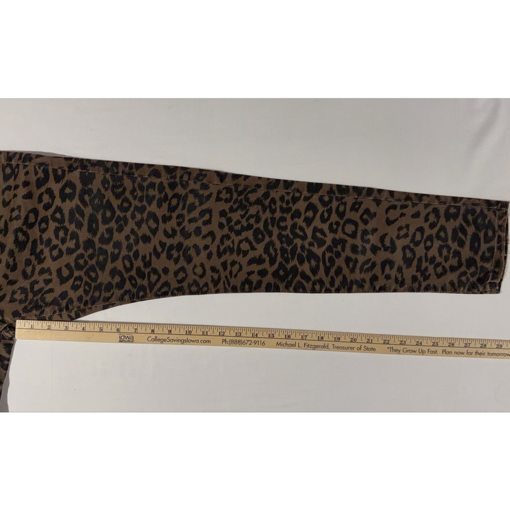 ANIYE BY Leopard Print Skinny Jeans Italy 27 NWT Mob Wife Indie Sleaze Animal - Picture 6 of 11